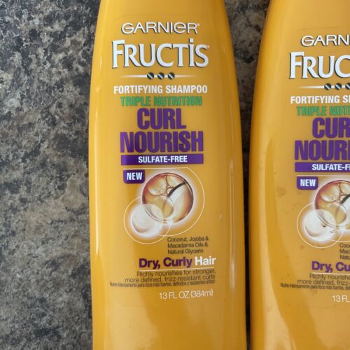 5 Stück Garnier Fructis Curl Nourish Stärkendes Shampoo Sulfatfrei Neu aus altem Lagerbestand - Bild 2 von 3