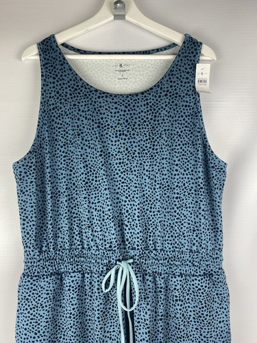 Abito Lou & Grey, blu, nero a pois nuovo con etichetta taglia XL, senza maniche 84,95€, tasche, 01 - Foto 4 di 9
