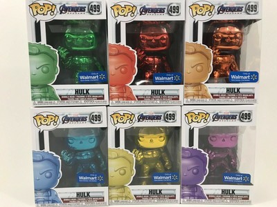 funko pop hulk chrome walmart exclusive