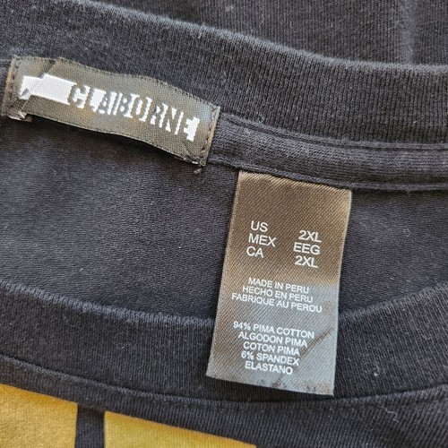 Rare Vintage Run DMC Black Gold Long Sleeve Shirt XXL Claiborne - Picture 6 of 9