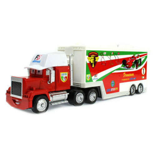 Lot de 2 voitures Disney Pixar blanches Francesco BerNOulli camion jouet voiture - Bild 4 von 13