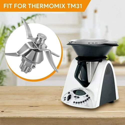 Messer Mixmesser für Vorwerk Thermomix TM31 Küchenmaschine Edelstahl Ersatzteile - Bild 4 von 18