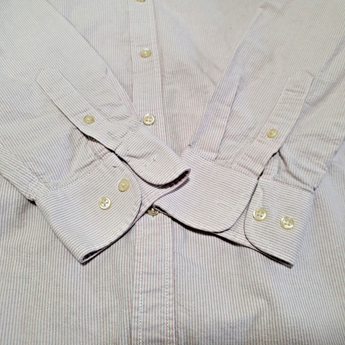 Rhino Rugby Anzughemd Herren Medium feinster Oxford Langarm Knopfleiste/Down - Bild 12 von 22