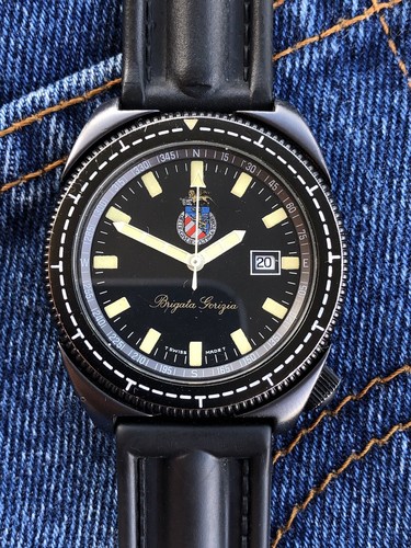 DPW Military Brigata Gorizia Rare Watch Vintage Watch Nice Condition - Foto 4 di 11