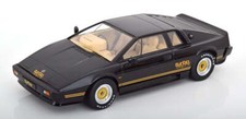 KK Scale 1981 Lotus Esprit Turbo Black w/ Gold Deco 1:18 KKDC181194