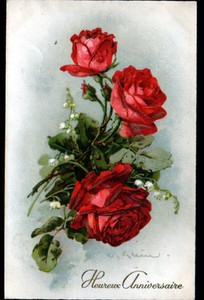 bouquet de muguet anniversaire Fleurs Bouquet Rose Muguet Heureux Anniversaire Illustree Par Catharina Klein Ebay bouquet de muguet anniversaire