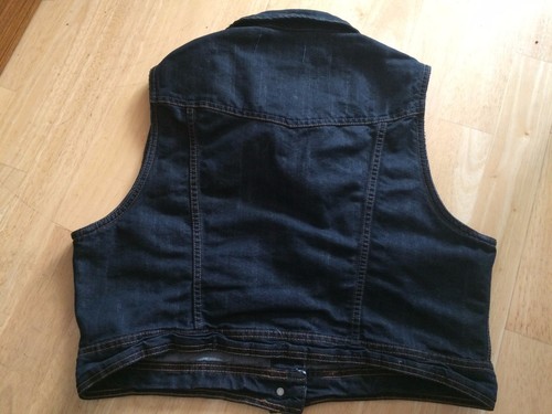 Taake Norwegian Black Metal Girls Denim Cut-Off Patch Waistcoat Vest Sizes 8-18 - Picture 164 of 165