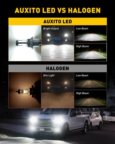 9003 H4 LED Headlight Bulbs Plug&Play Kit High Low Beam White Lamp No Error NEW - Imagen 4 de 12