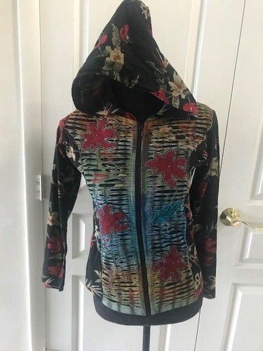 Nepal Cotton Fair Trade Razor Cut Hoodie Jacket Coat CLEARANCE! Pick your Size! - Picture 2 of 3