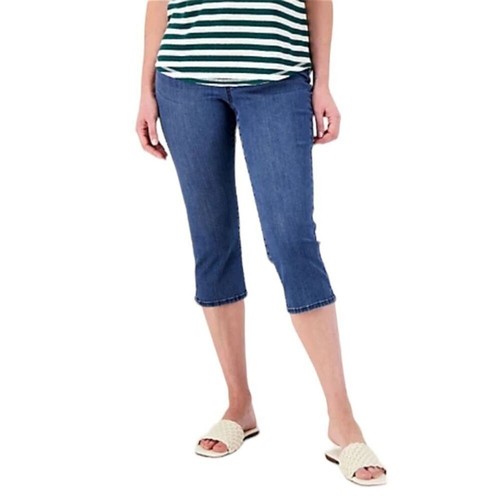 NYDJ Curves 360 Slim Straight Leg Capri Jeans Größe 4