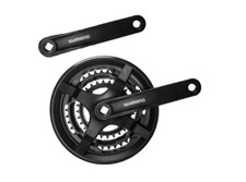 Shimano FC-TY 501 Fahrrad Trekking Fahrrad Kurbelgarnitur 48/38/28 schwarz 175mm