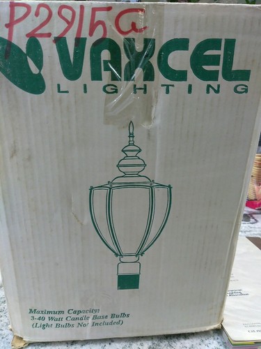 VAXCEL GOLD Outdoor Head Lamp Post Lighting Street Light Pole OP2915G(11BB3) - Picture 9 of 10