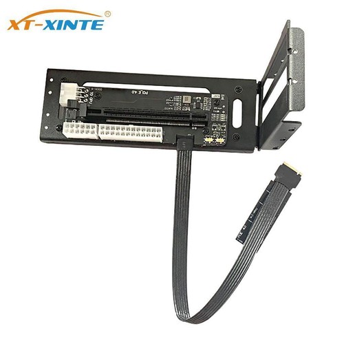 R43SG Upgrade Version M.2 M-key to PCIe x16 4.0 for NVME Graphics Card Dock New - Picture 1 of 6