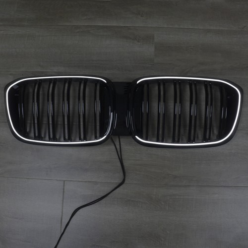 Front Kidney Mesh Grille Grill Fit BMW X4 G02 X3 G01 G08 2018-2021 Pre LCI - Picture 11 of 16