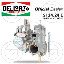 CARBURATORE DELL'ORTO SI 24.24 E SENZA MISCELATORE PIAGGIO VESPA 125 SUPER