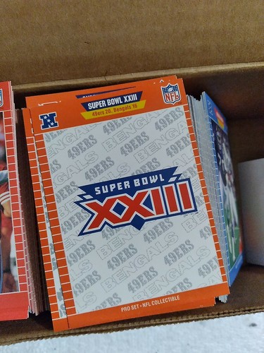 1989 Pro Set Football Set # 1-561 Cards Announcers Super Bowl Sets Sanders RC - Bild 4 von 5