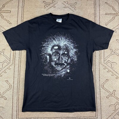 Vintage Albert Einstein Cotton Expressions Limited 1993 Science Physics T-Shirt