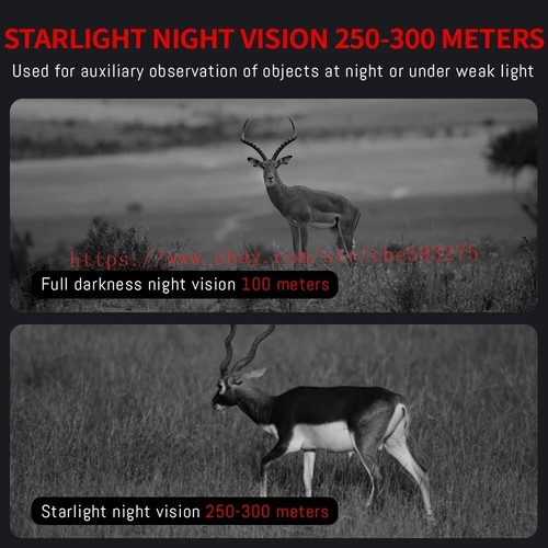 NVG20 Helmet Night Vision Monocular Wide View 40° 940nm IR WIFI Digital 16GB - Imagen 4 de 13