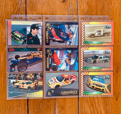 Vintage 80's 90's NASCAR Racing Cards 67 Card Lot- Hall of Famers & Rookies - Picture 7 of 15