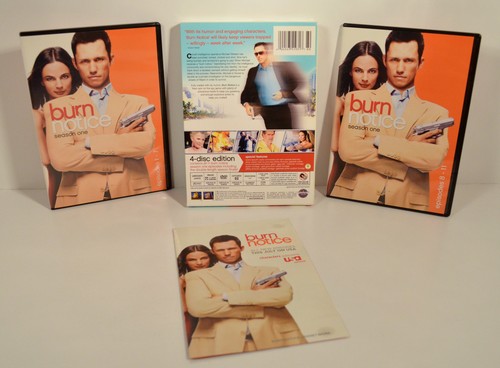 Complete First Season 1 Burn Notice (4 disk 11 episode) DVD Region 1 USA Canada - Foto 3 di 3