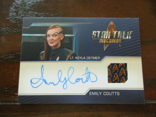 Star Trek Discovery Season 3 Emily Coutts Autograph Relic Costume DELTA - Three - Zdjęcie 1 z 1