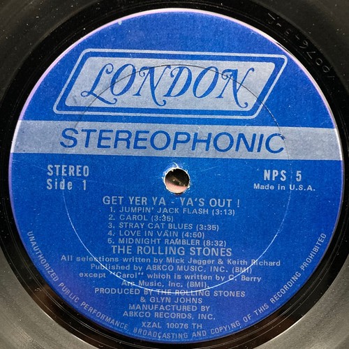 Get Your Ya-Ya's Out by The Rolling Stones (London NPS 5) LP G+/VG - Bild 3 von 4