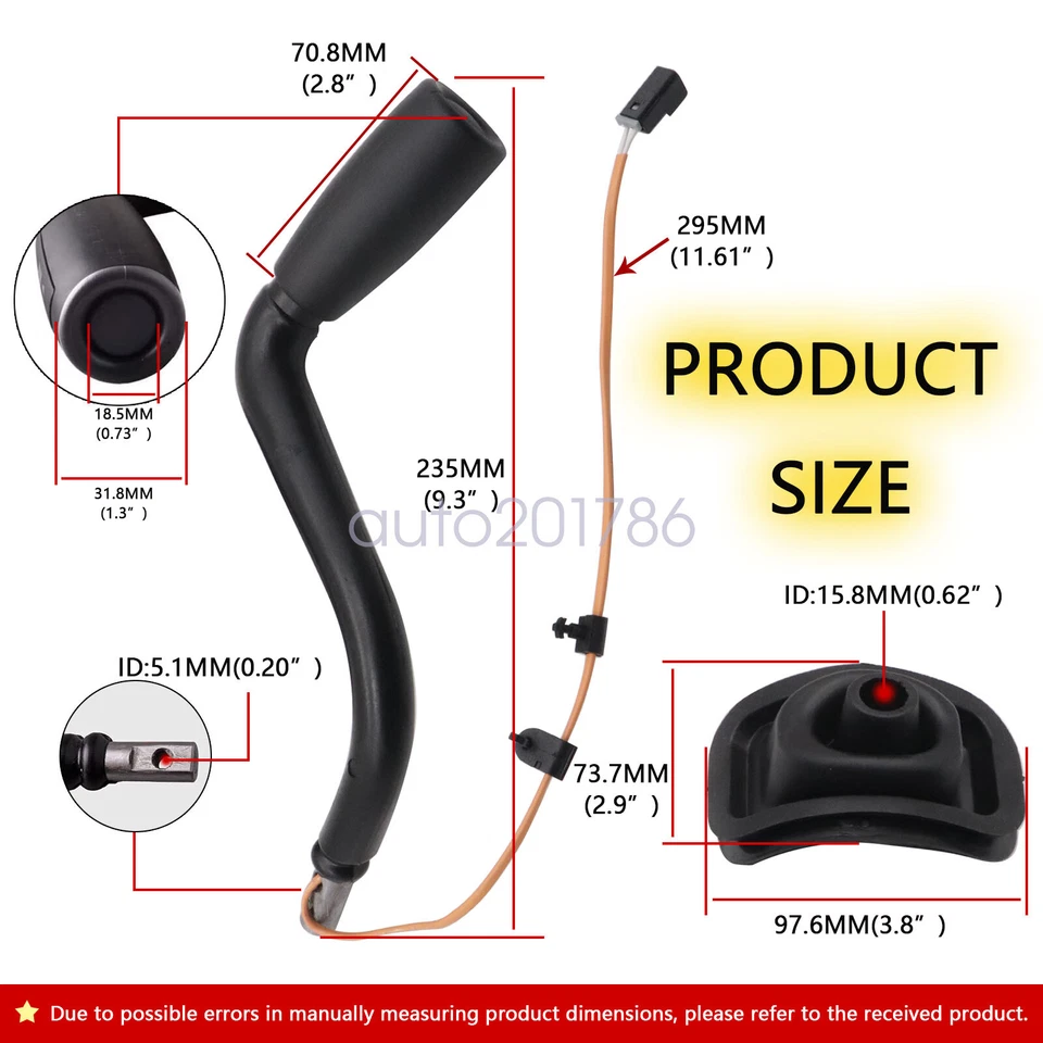 Se adapta a 99-06 Chevy Silverado palanca de cambios automática mango remolque/transporte 26075107 Foto 3 de 4