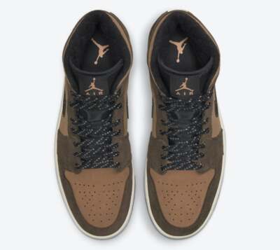 Nike Air Jordan 1 Mid SE Dark Chocolate DC7294-200 Brown