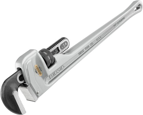 RIDGID CANADA 24 In. Aluminum Pipe Wrench - Picture 1 of 16