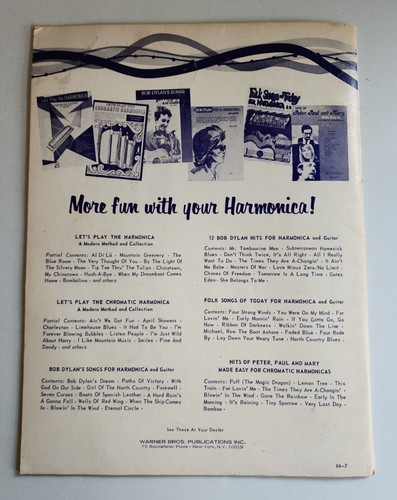 Vintage Let's Play the Chromatic Harmonica A Modern Method and Collection - Picture 3 of 3