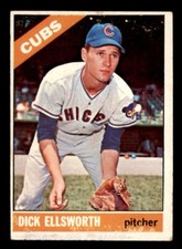 1966 Topps Baseball #447 Dick Ellsworth GD