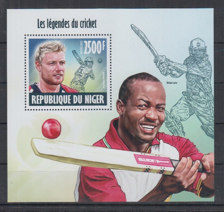 I638. Niger MNH - 2013 - Sport - Cricket - Bl | eBay