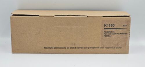 Compatible Kyocera TK-1160 Black Toner β Non-OEM β High Yield β New π€π¦ - Picture 2 of 5