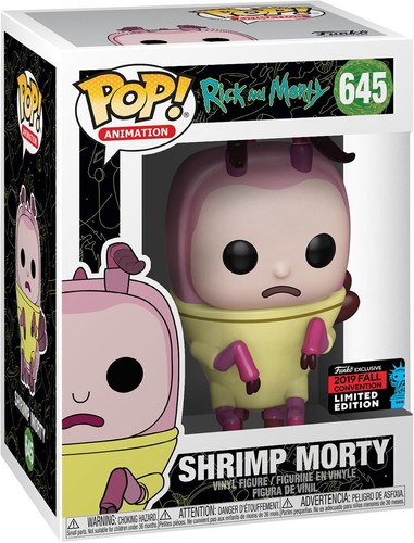 Rick and Morty - Shrimp Morty 645 2019 Fall Convention Limited Edition Exclusive - Bild 1 von 3