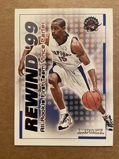 VINCE CARTER 1999-00 Skybox Impact Rewind ‘99 #30RN Insert Card Toronto Raptors