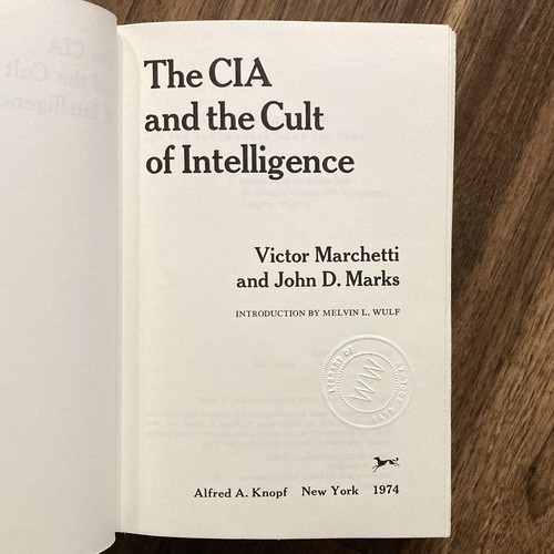 The CIA & The Cult of Intelligence - Victor Marchetti & John Marks (1st Ed) 1974 - Imagen 3 de 10