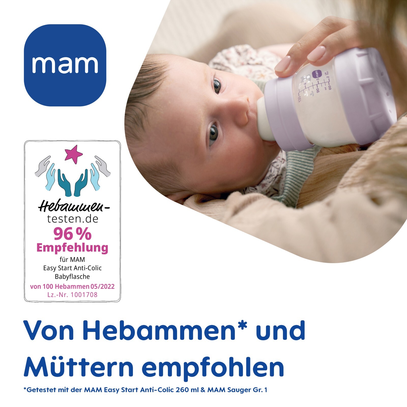 MAM Welcome to the World Geschenke-Set LILA