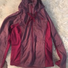 The North Face Mauve Block Full Zip Track/Gym/Running Quality Jacket Size M/M