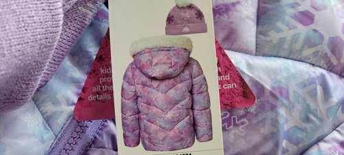 NUOVO SET GIACCA E CAPPELLO INVERNALE SNOZU CAPPOTTO INVERNALE BAMBINA 4 CON CAPPUCCIO FODERATO IN PILE - Foto 12 di 12