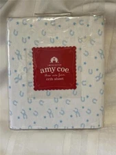 Amy Coe Three Acre Farm Crib Sheet  200 Thread Count 100% Cotton