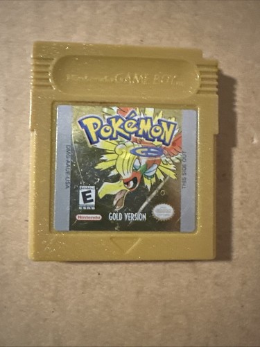Authentic Tested Pokemon Gold Version Nintendo Game Boy Color 2000 Dry Battery - Picture 4 of 21