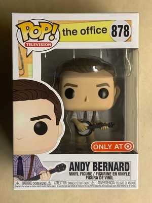 Funko POP Andy Bernard with Banjo The Office Target Exclusive Vinyl Figure #878 | eBay