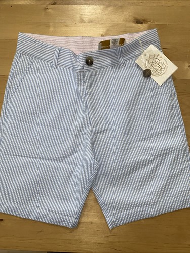 The Beaufort Bonnet Company TBBC Boys Charlie Chino shorts size 10 NWT
