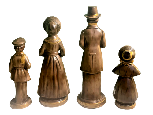 Norcrest Christmas Carolers Set of 4 Made in Japan Vintage - Picture 2 of 8