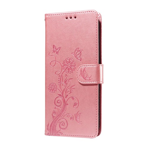 For iPhone 16 Pro/15/14/13/12/11 Embossed Leather Flip Wallet Card Stand Case - Picture 9 of 73