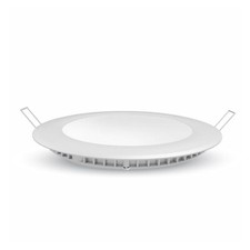 Pannello LED Rotondo da Incasso 18w SMD con Driver - Luce Calda 3000k - V-Tac