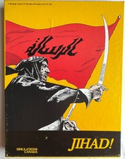 Jihad! Strategic Game of Rise of Islam Simulations Canada 1981