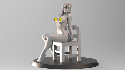 Artist Muse - 1/24 75mm Large scale artistic/pinup resin model XD