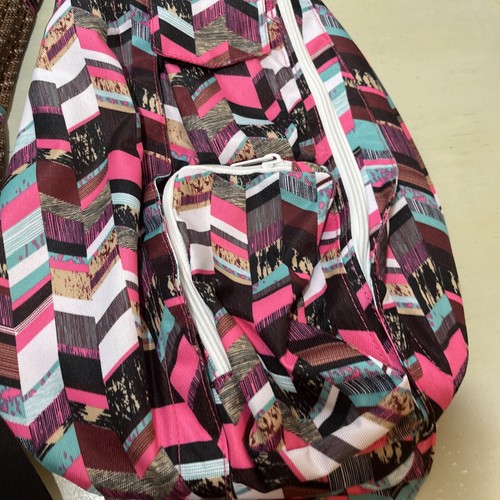 KAVU Rope Sling - Compact Lightweight Crossbody Bag One Size, Sunset Blocks - Picture 8 of 17