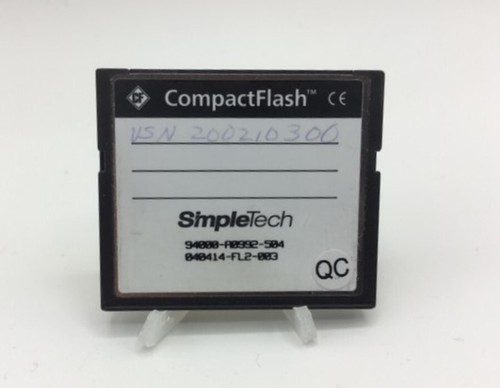 SimpleTech 128MB CompactFlash Card (STI-CF/128) - Picture 2 of 2